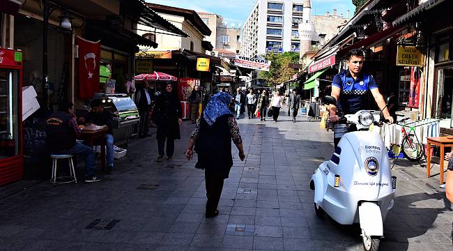 Kaldırım işgallerine karşı kampanya