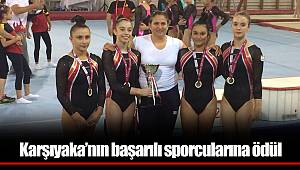 Karşıyaka’nın başarılı sporcularına ödül