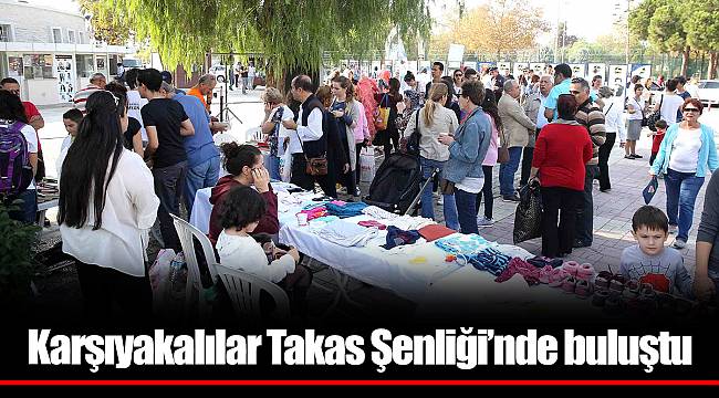 Karşıyakalılar Takas Şenliği’nde buluştu