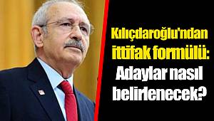 Kılıçdaroğlu'ndan ittifak formülü: Adaylar nasıl belirlenecek?