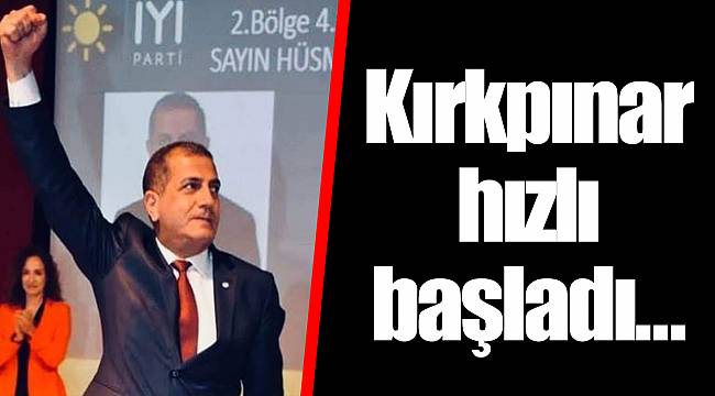 Kırkpınar hızlı başladı…