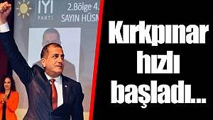 Kırkpınar hızlı başladı…