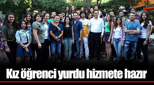 Kız öğrenci yurdu hizmete hazır