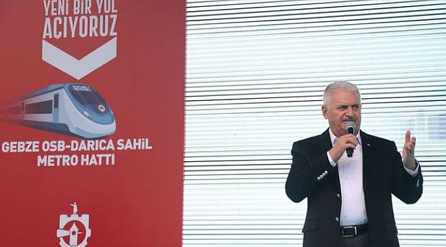 Kocaeli'de 5 milyar liralık metro projesinin temeli atıldı