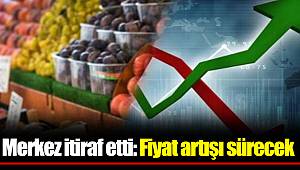 Merkez itiraf etti: Fiyat artışı sürecek