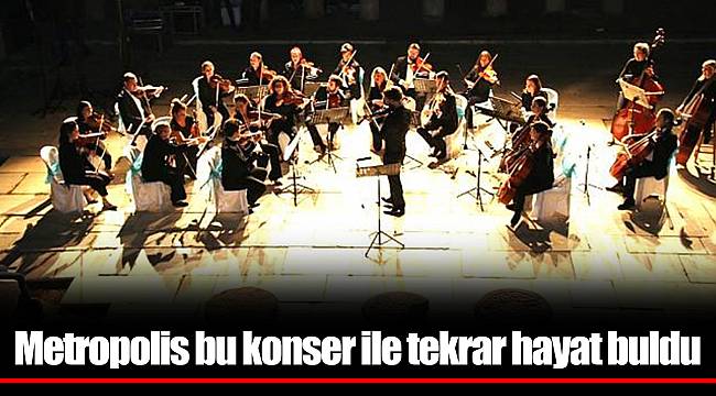 Metropolis bu konser ile tekrar hayat buldu