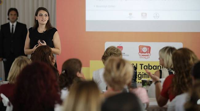 Öğretmenler beslenme konusunda hizmet içi eğitim alıyor