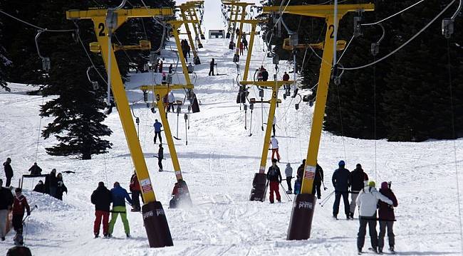 Palandöken, Erciyes ve Uludağ'da oteller sezon için dolmaya başladı