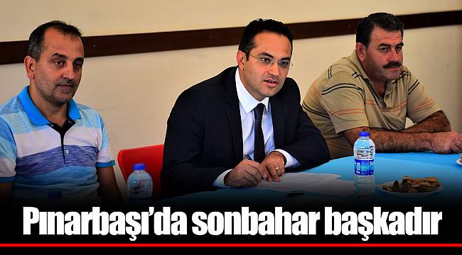 Pınarbaşı'da sonbahar başkadır