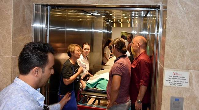 Pırlanta yüzük kolonoskopi yapılarak çıkarıldı