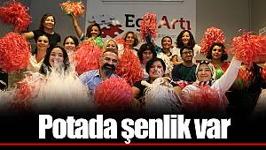 Potada şenlik var
