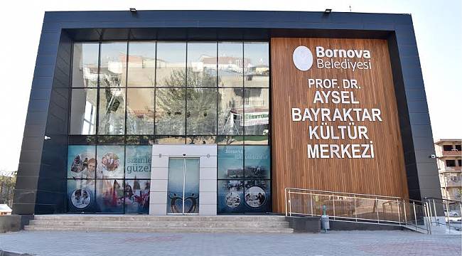 Prof. Dr. Aysel Bayraktar Kültür Merkezi  sosyal yönüyle de hizmet verecek