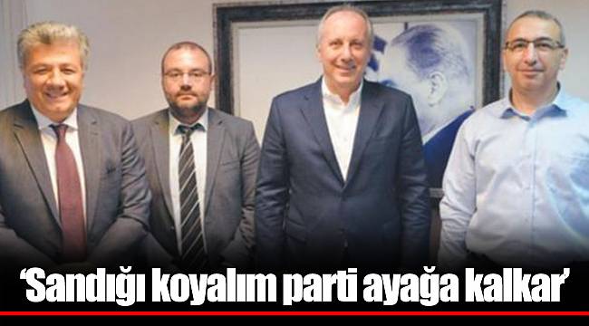 ‘Sandığı koyalım parti ayağa kalkar’