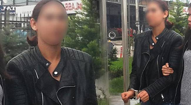 Şerife sokak ortasında dehşet saçtı!