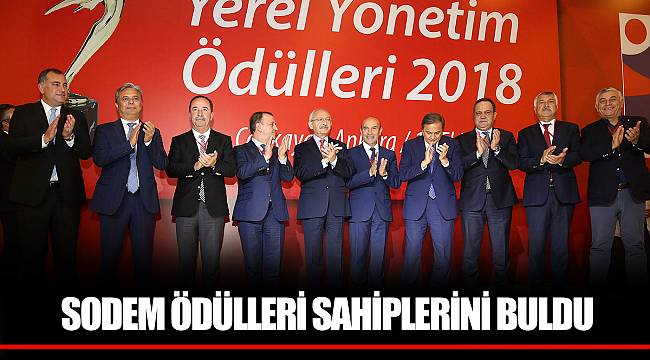 SODEM ÖDÜLLERİ SAHİPLERİNİ BULDU