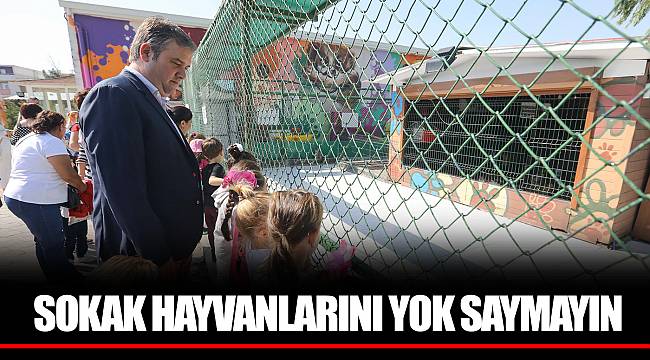 SOKAK HAYVANLARINI YOK SAYMAYIN