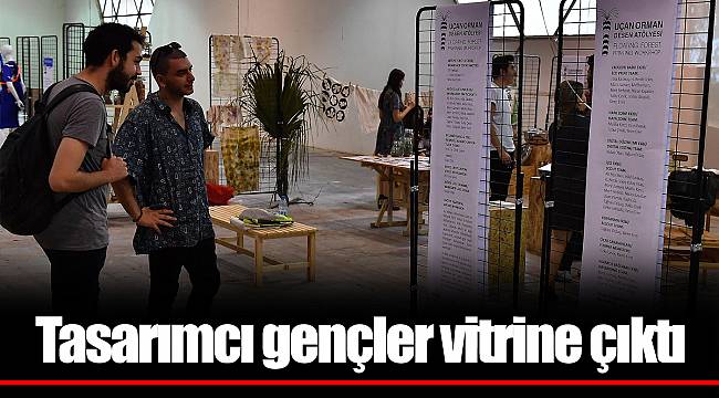 Tasarımcı gençler vitrine çıktı