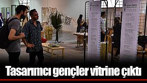 Tasarımcı gençler vitrine çıktı