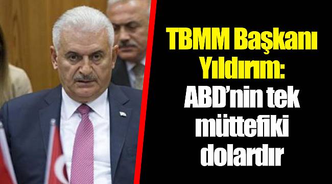 TBMM Başkanı Yıldırım: ABD'nin tek müttefiki dolardır