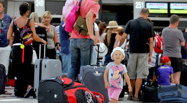 Turist sayısı yüzde 23 arttı