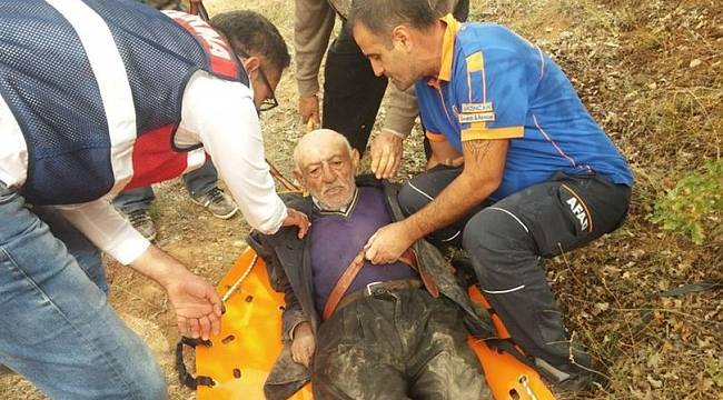 Ulaşıldığında dere yatağında baygın haldeydi...