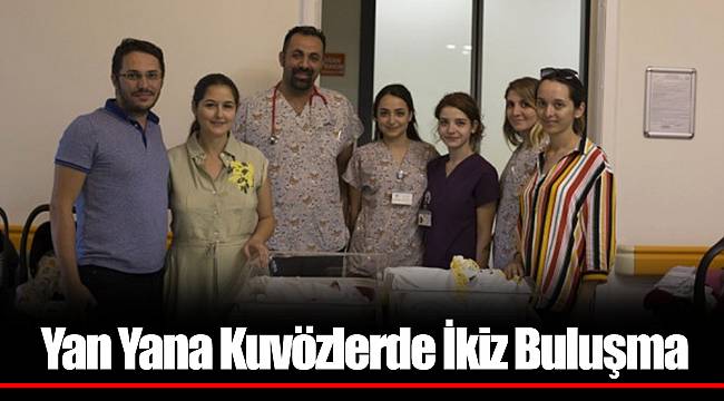 Yan Yana Kuvözlerde İkiz Buluşma