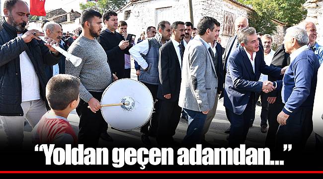 “Yoldan geçen adamdan…”