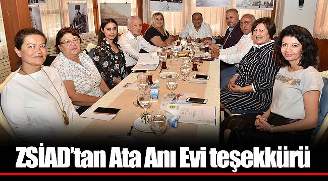 ZSİAD’tan Ata Anı Evi teşekkürü