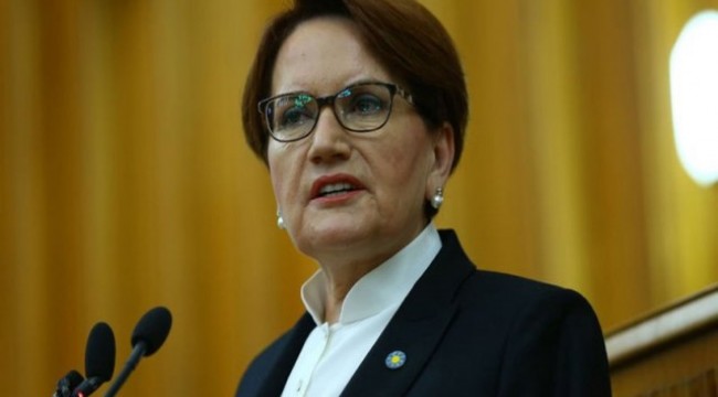 Akşener'e Saray suçlaması