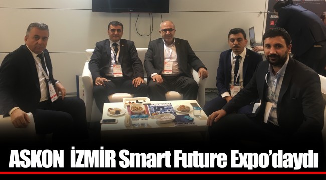 ASKON İZMİR Smart Future Expo’daydı