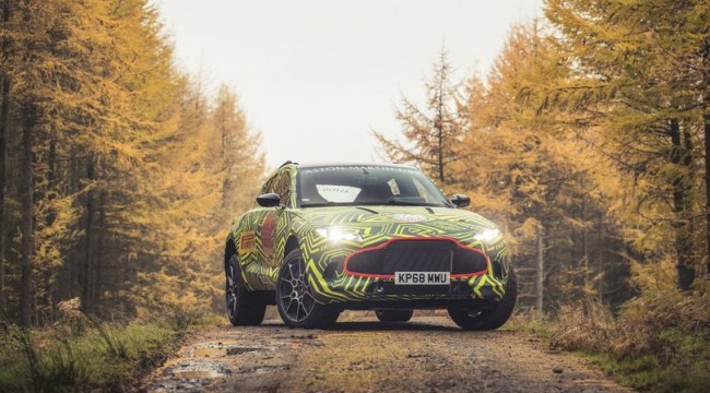Aston Martin'in ilk SUV'u DBX görüntülendi