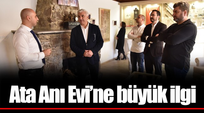 Ata Anı Evi’ne büyük ilgi