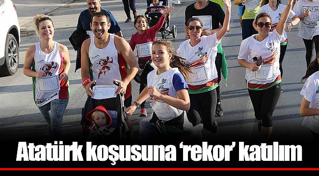 Atatürk koşusuna ‘rekor’ katılım