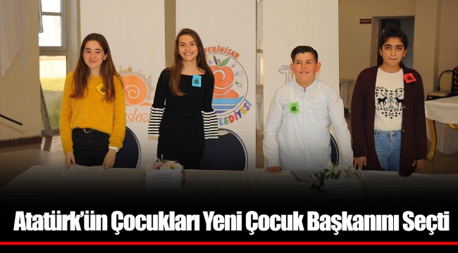 Atatürk’ün Çocukları Yeni Çocuk Başkanını Seçti