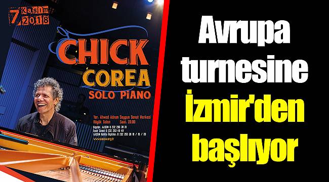 Avrupa turnesine İzmir'den başlıyor