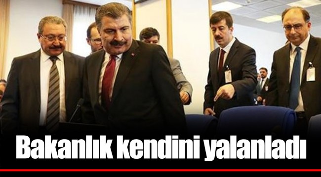 Bakanlık kendini yalanladı