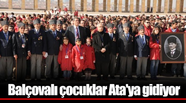 Balçovalı çocuklar Ata'ya gidiyor
