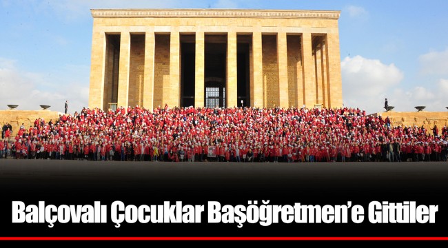 Balçovalı Çocuklar Başöğretmen’e Gittiler