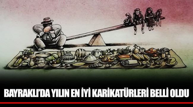 BAYRAKLI’DA YILIN EN İYİ KARİKATÜRLERİ BELLİ OLDU