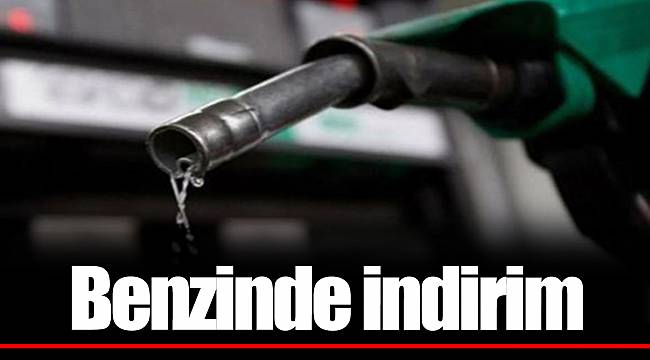 Benzinde indirim