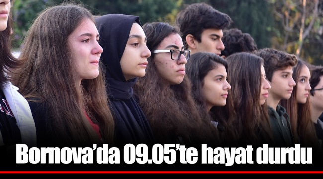 Bornova’da 09.05’te hayat durdu