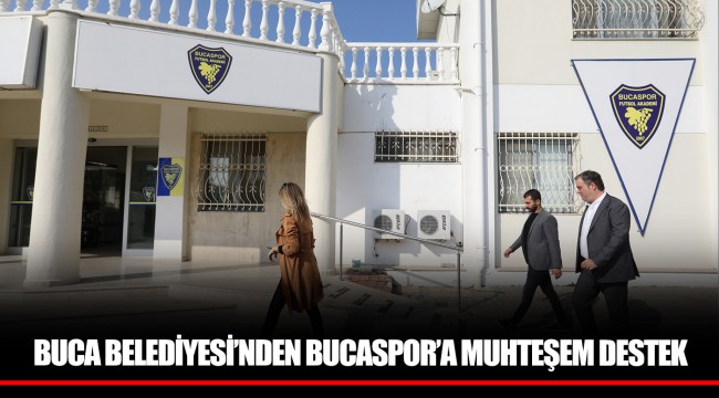 BUCA BELEDİYESİ’NDEN BUCASPOR’A MUHTEŞEM DESTEK