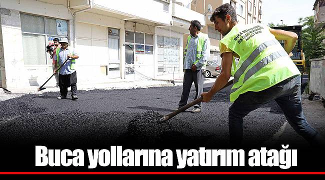 Buca yollarına yatırım atağı 