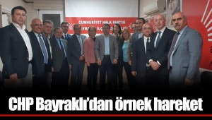 CHP Bayraklı’dan örnek hareket