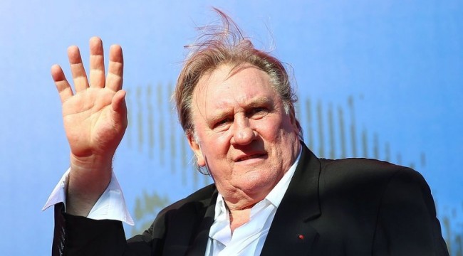 Dünyaca ünlü aktör Depardieu'nun 'taciz' iddiasıyla ifadesi alındı!
