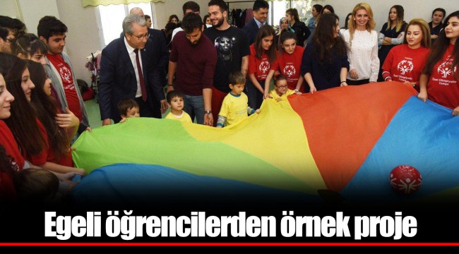 Egeli öğrencilerden örnek proje
