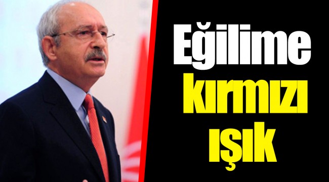 Eğilime kırmızı ışık