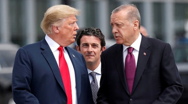 Erdoğan, Trump ile görüştü