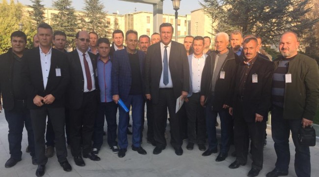 Geçici işçiler Gürer’den destek istedi