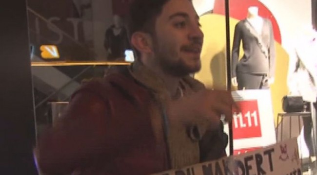 “Gel vatandaş dert dinlenir, sarılmak 1 lira”